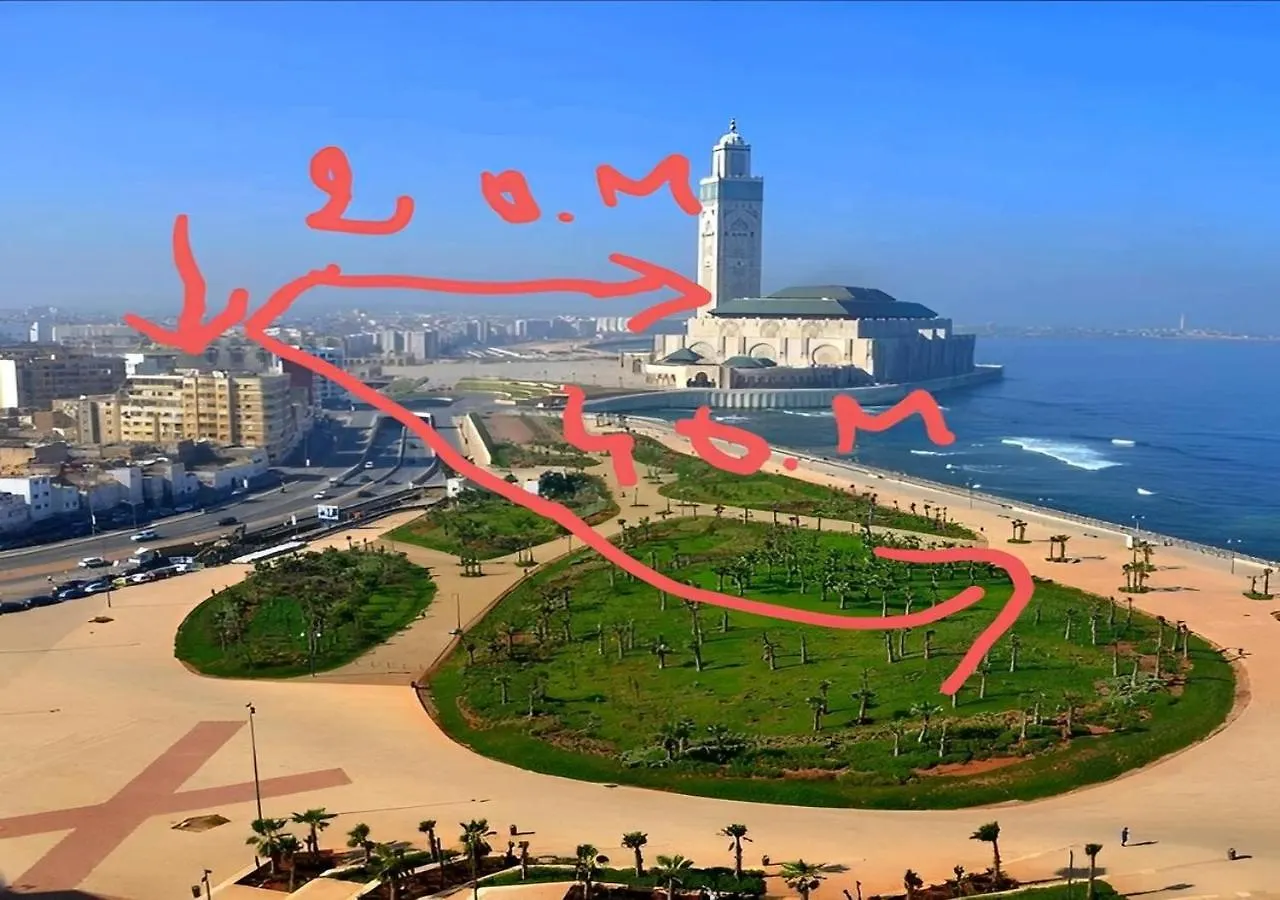 luxury apartment of 80m2 , 1minute from hassan2 mosquè from family , pour famille , INTERDIT COUPLES ARAABIC NON MARIÉ, FORBIDDEN UNMARRIED ARAABIC COUPLES Casablanca