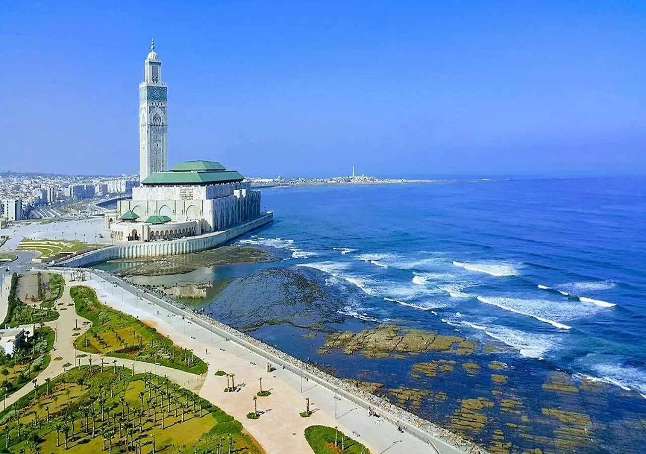 Hassan II Mosque View Luxury Apartment Casablanca